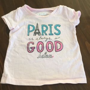 Paris is Always a Good Idea short sleeve shirt